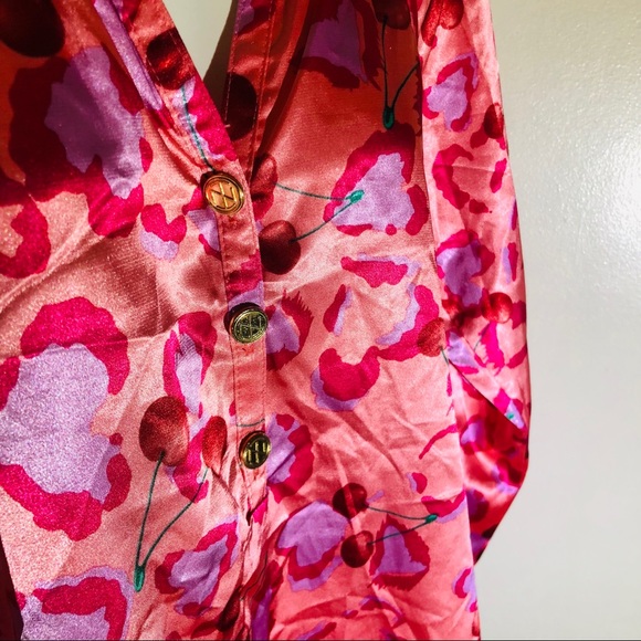 Boutique-Tracy Negoshian Kira (leopard) Cherries - Picture 4 of 8